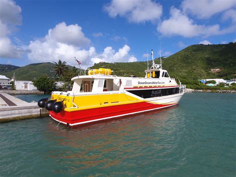 ocean dream's water taxi virgin island